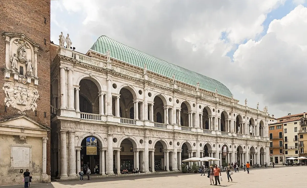 Die Basilica Palladiana an der Piazza dei Signori in Vicenza