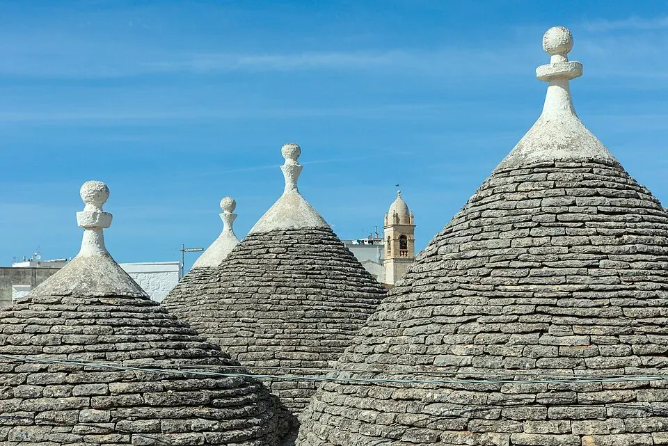 Trulli im Rione Monti in Alberobello