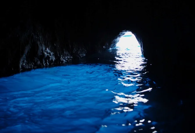 Die Blaue Grotte auf Capri
