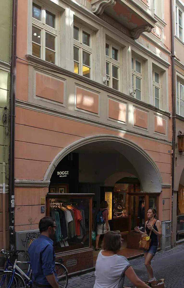 Die Laubengasse in Bozen