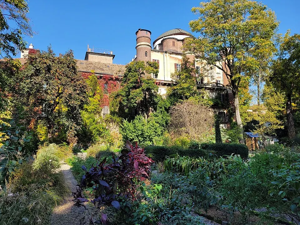 Der Botanische Garten von Brera