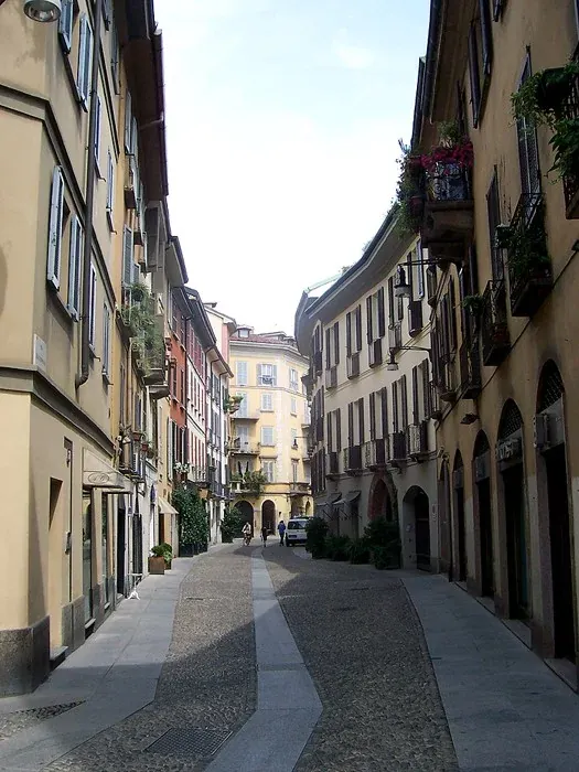 Das Mailänder Viertel Brera