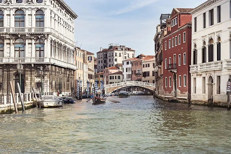 Kanal im venezianischen Viertel Cannaregio