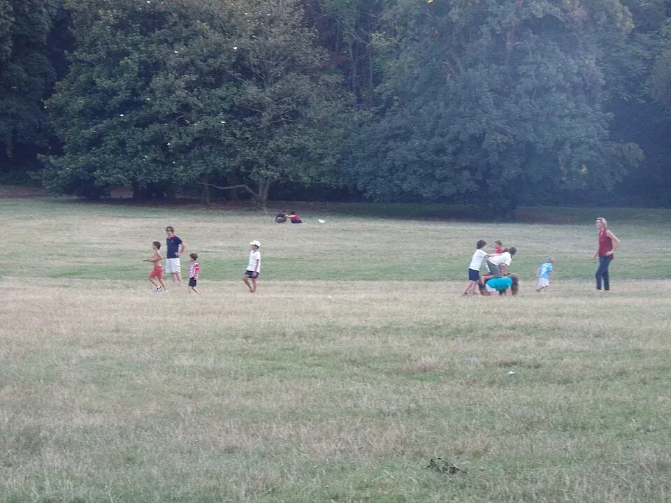 Der Park von Capodimonte in Neapel