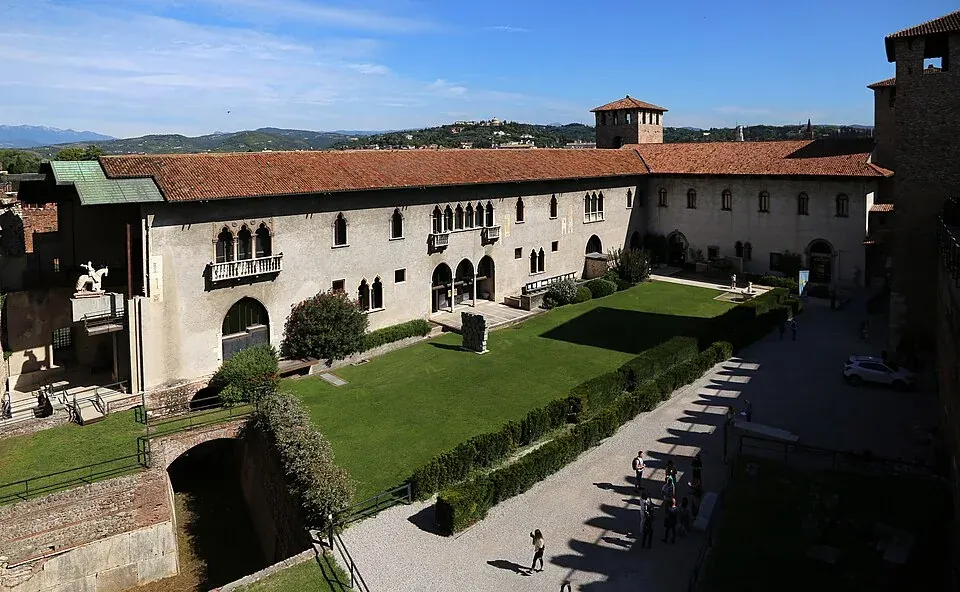 Das Museum im Castelvecchio in Verona