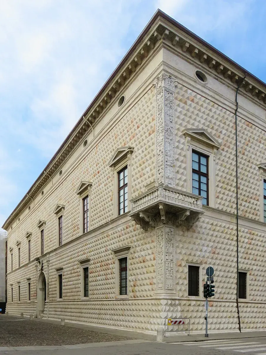Der Palazzo dei Diamanti in Ferrara
