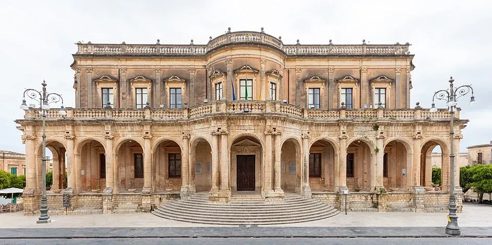 Der Palazzo Ducezio in Noto