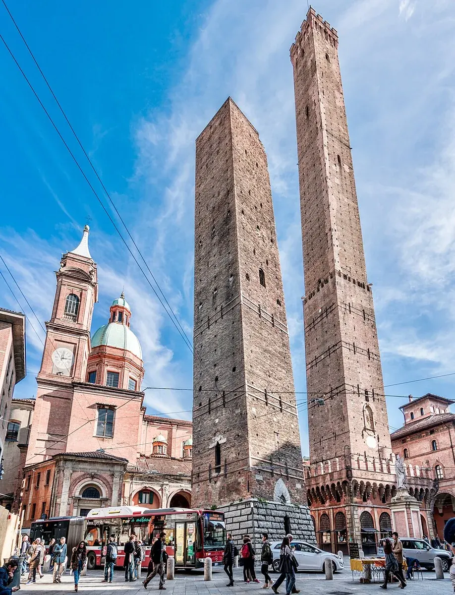Die beiden Türme von Bologna