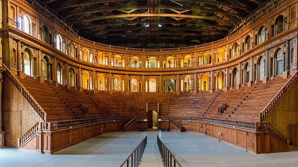 Das Teatro Farnese in Parma