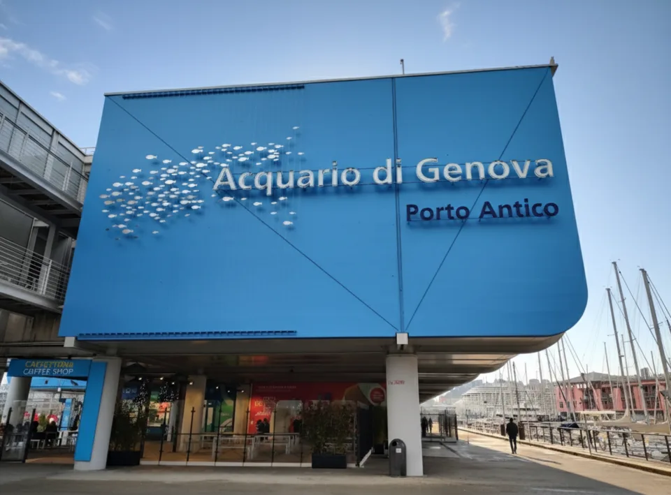 Das Aquarium im Alten Hafen von Genua