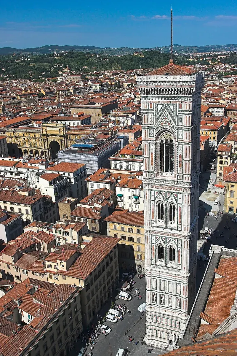 Giottos Glockenturm am Dom in Florenz