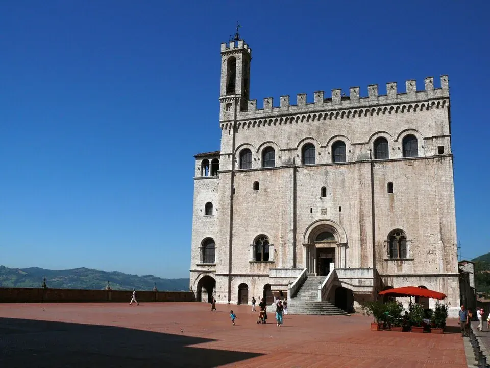 Der Palazzo dei Consoli in Gubbio