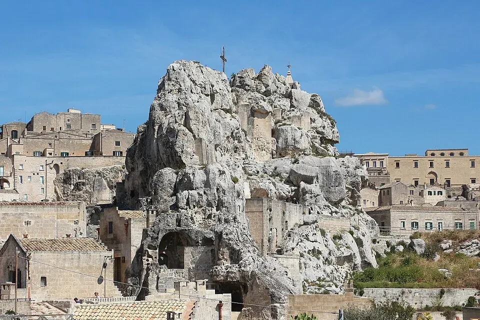 Die Felsenkirche Santa Maria de Idris in Matera