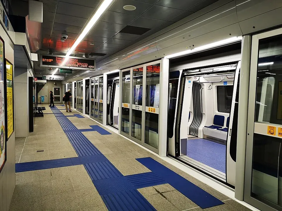 Die Metro in Mailand