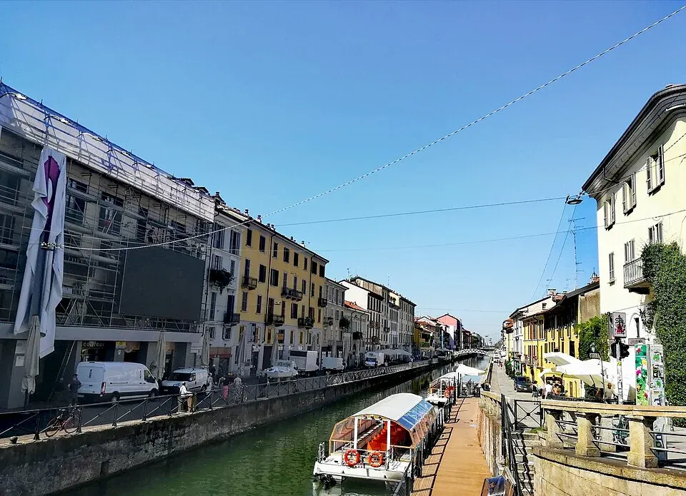 Am Naviglio Grande in Mailand