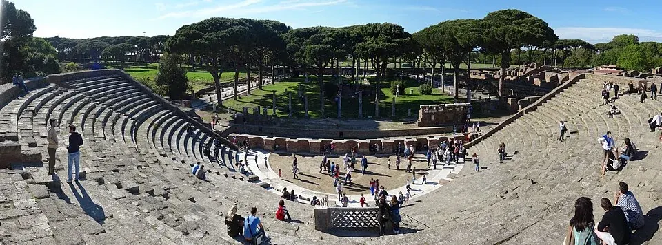 Das Theater von Ostia Antica