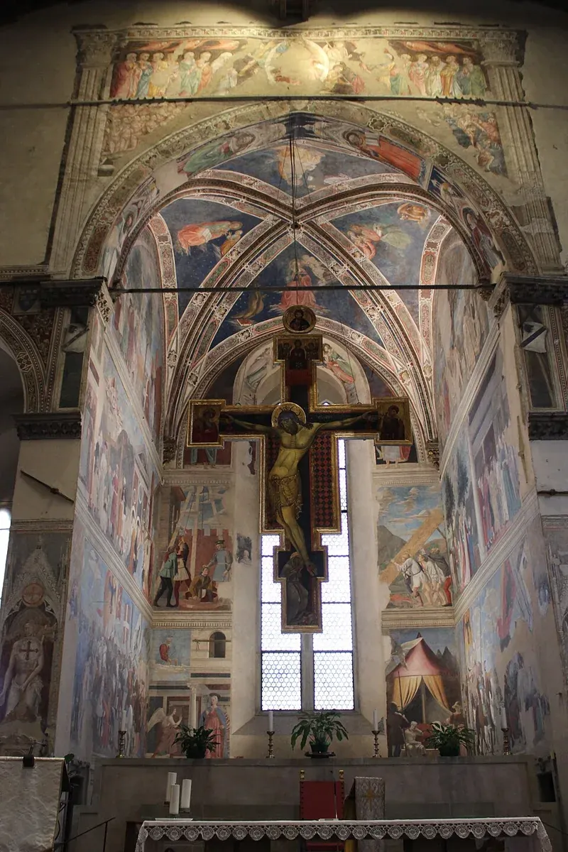 Fresken von Piero della Francesca in Arezzo