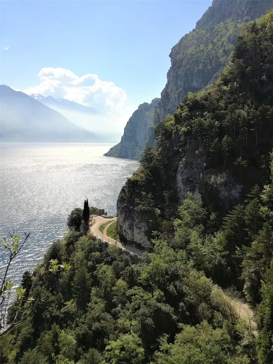 Die Ponalestraße am Gardasee