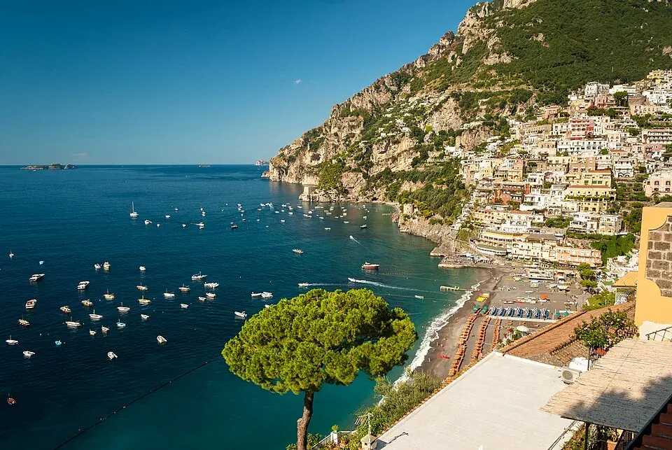 Die Spiaggia Grande in Positano