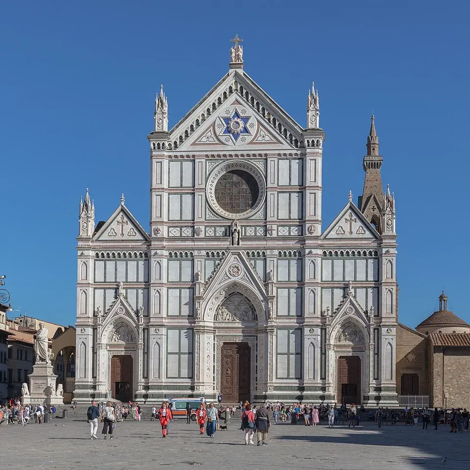 Die Basilika Santa Croce in Florenz