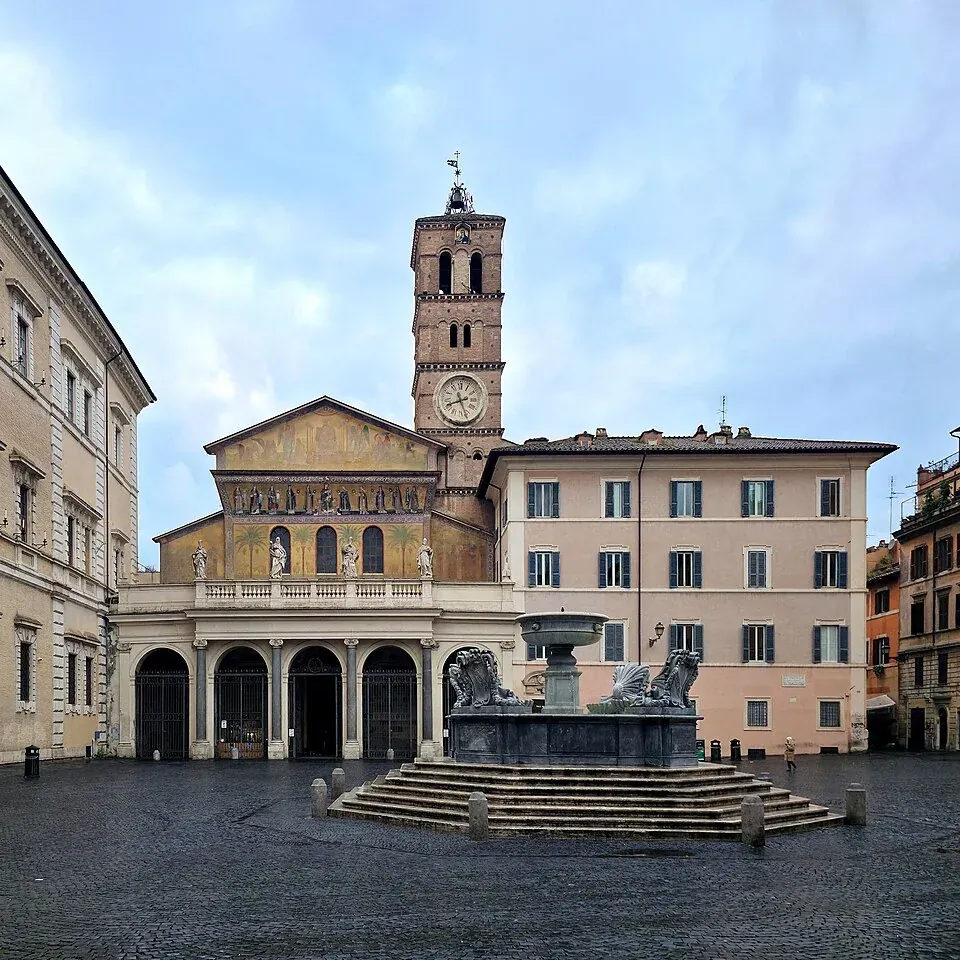 Die Basilika Santa Maria in Trastevere