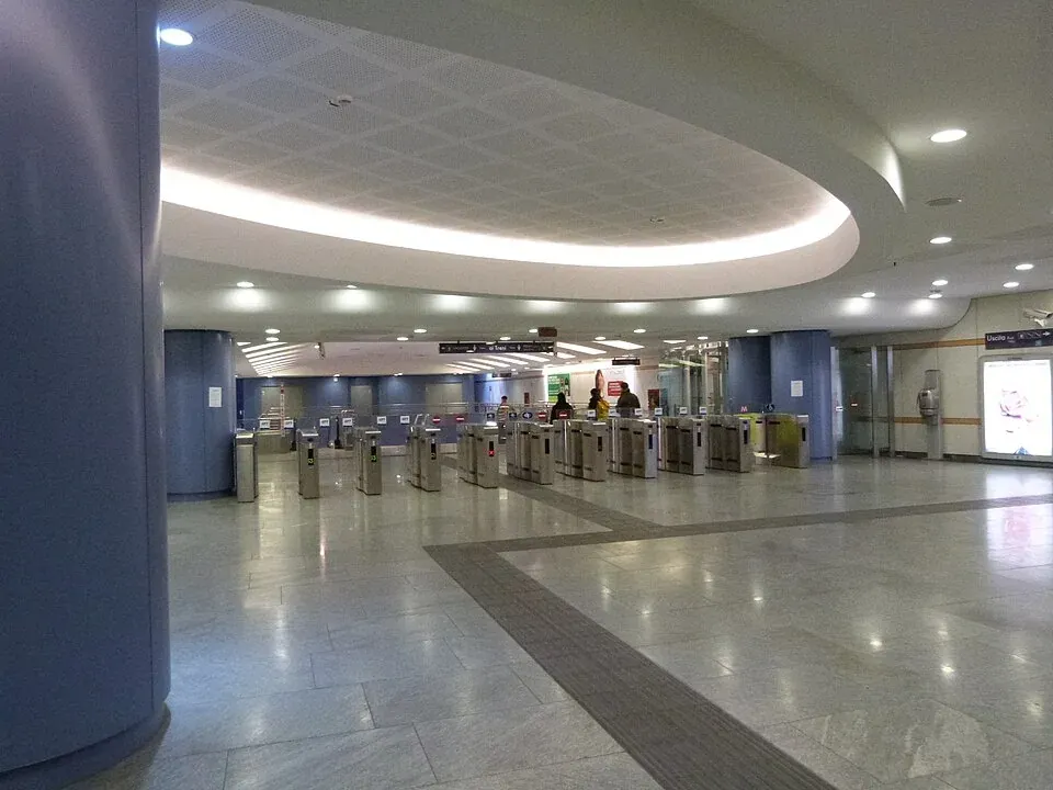 Die Metro in Turin