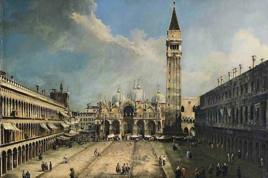 Markusplatz: Venedigs großer Salon
